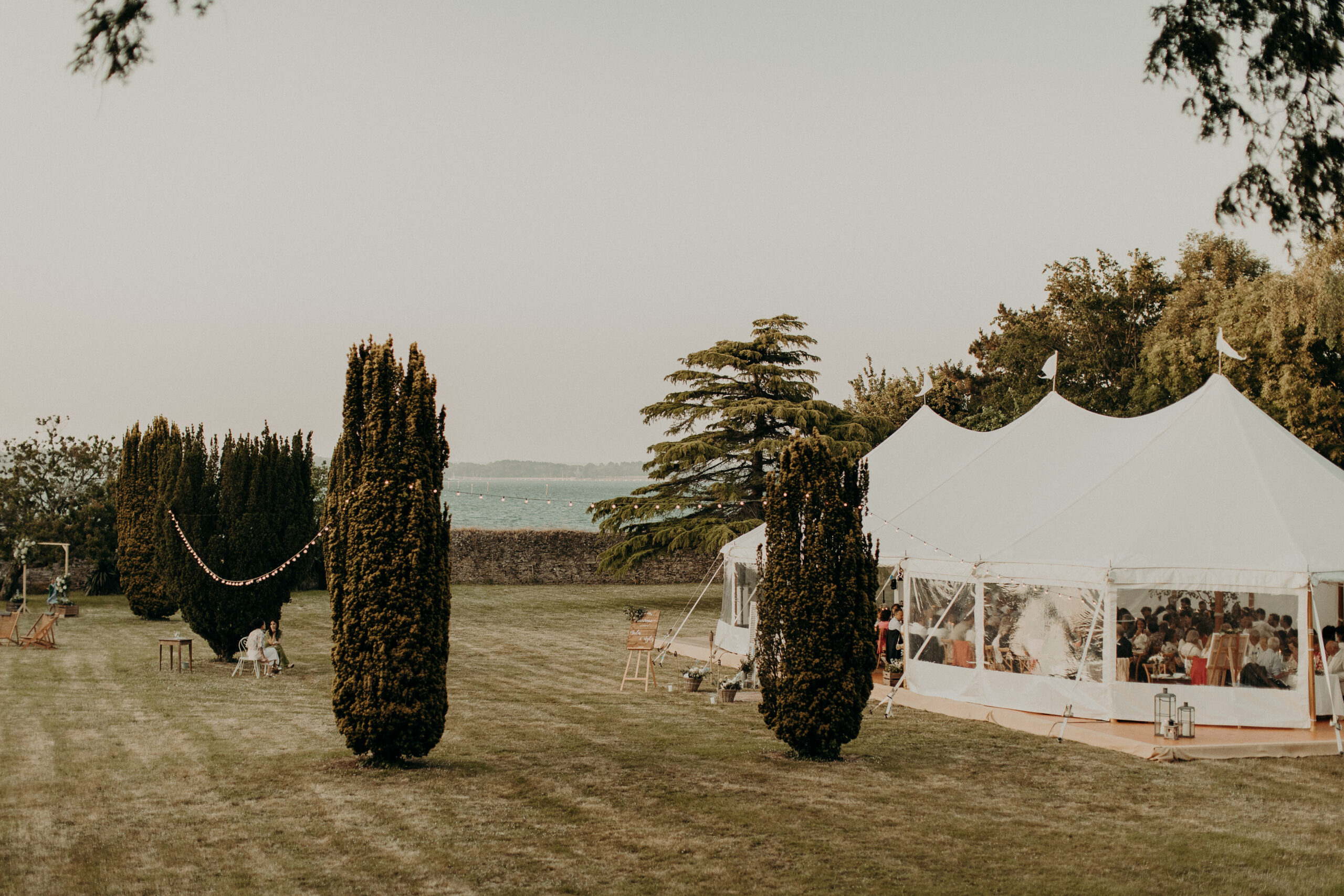 Mariage dans un jardin