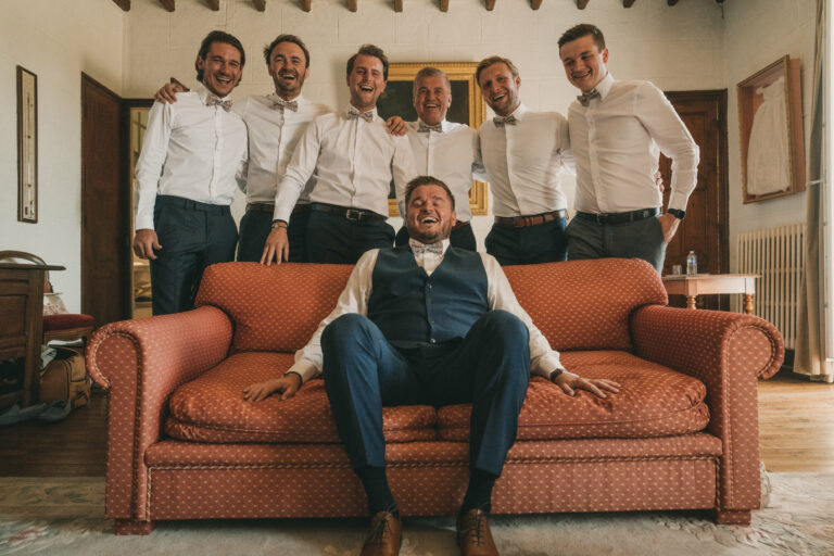 Mariage témoins vert