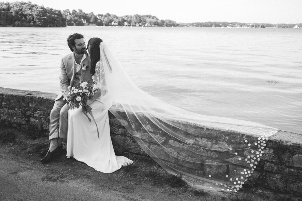 photo mariés bord de mer île