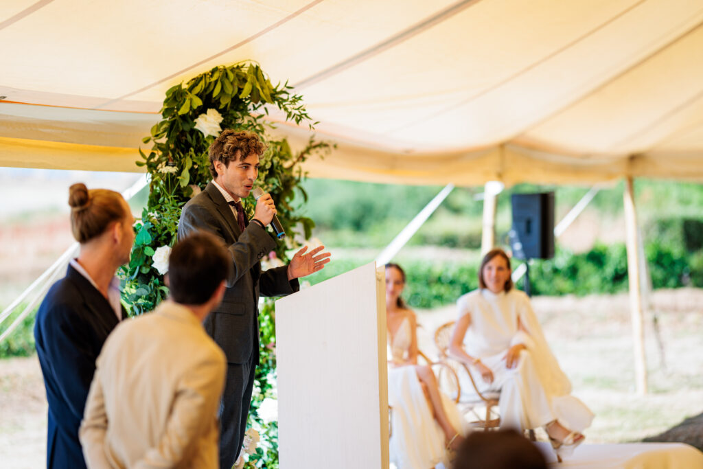 Discours mariage témoin