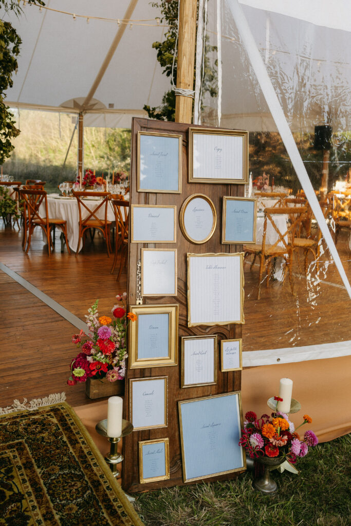Plan de table personnalisé