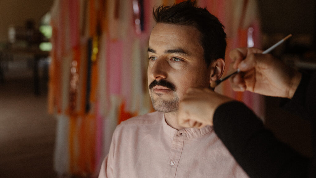 maquillage de mariage homme